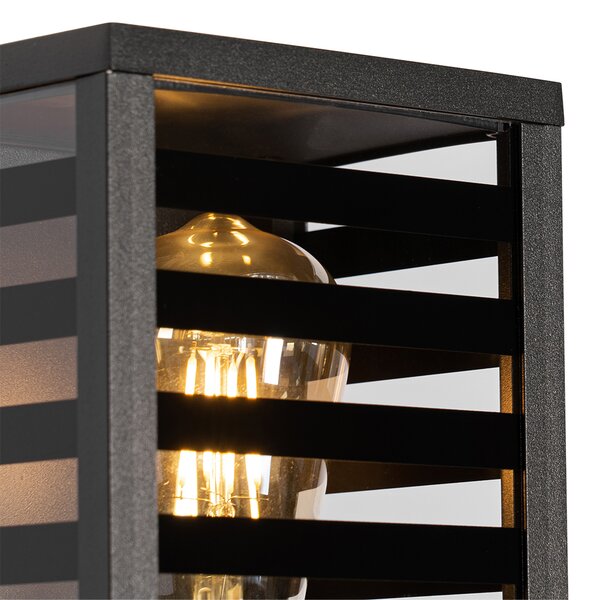 Lampa de perete exterioara moderna neagra 26 cm IP44 - Reims