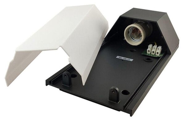Aplica Diego pentru exterior, LED E27, 18W, IP54, aluminiu, 13.7 x 72 x 26 cm, negru