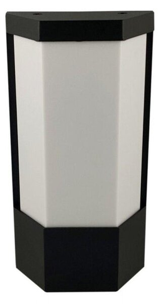 Aplica Diego pentru exterior, LED E27, 18W, IP54, aluminiu, 13.7 x 72 x 26 cm, negru