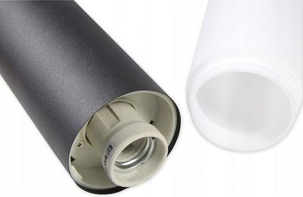 Lampa exterioara de gradina, stalp 65 cm, LED 40W, IP44, baza 12 cm