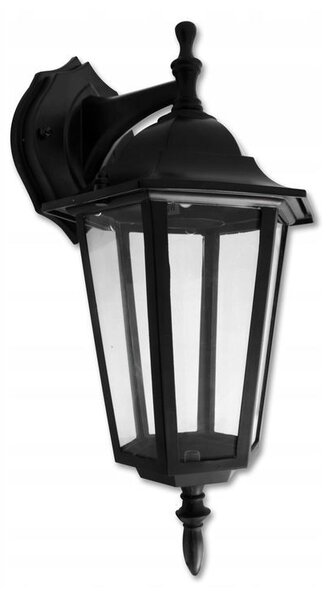Aplica LED de exterior, 1xLED E27, 60W, aluminiu si sticla
