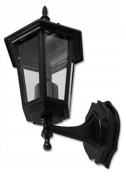 Aplica LED de exterior, 1xLED E27, 60W, aluminiu si sticla