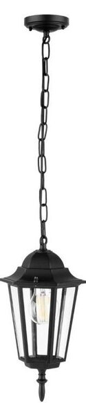 Lampa suspendata Victoria, pentru exterior, LED soclu E27, lungime totala lant 45 cm
