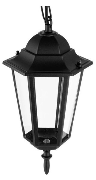 Lampa suspendata Victoria, pentru exterior, LED soclu E27, lungime totala lant 45 cm