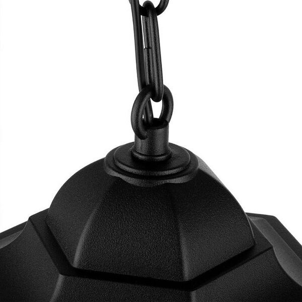 Lampa suspendata Victoria, pentru exterior, LED soclu E27, lungime totala lant 45 cm