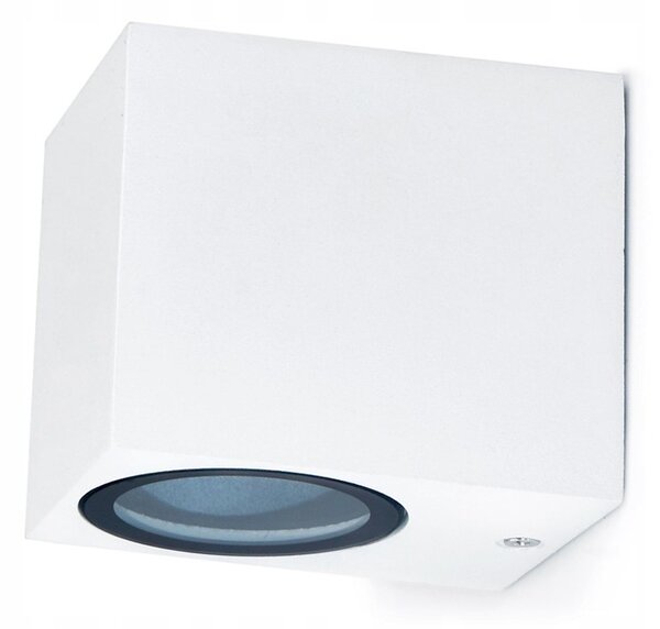 Aplica pentru gradina, LED Gu10, IP44, aluminiu, 8.1 x 9.2 x 6.8 cm, alb