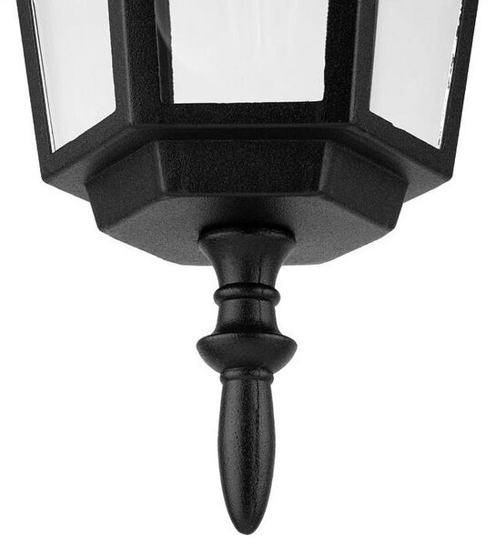 Lampa suspendata Victoria, pentru exterior, LED soclu E27, lungime totala lant 45 cm