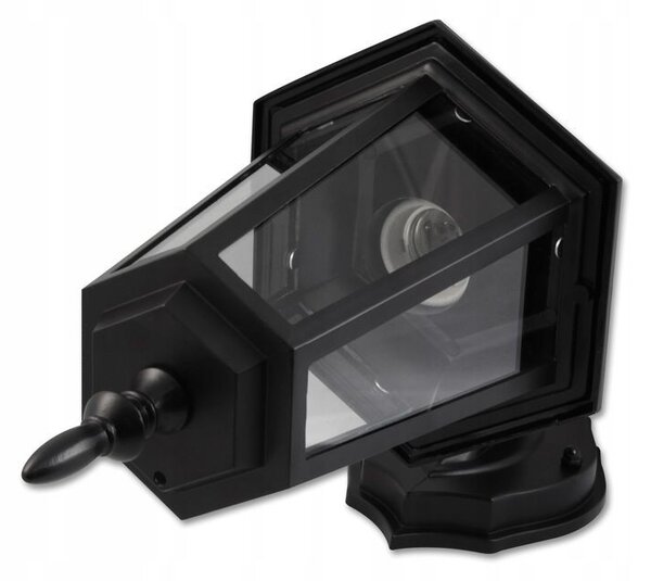 Aplica LED de exterior, 1xLED E27, 60W, aluminiu si sticla