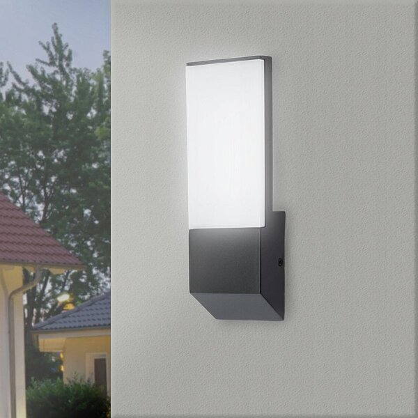 Aplica LED pentru exterior, design modern, 32 LED-uri 500lm, alb neutru, IP54