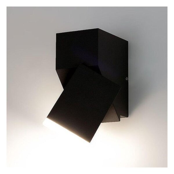 Aplica LED, directie lumina reglabila, 7.5W, lumina 4000K 420 lm, negru