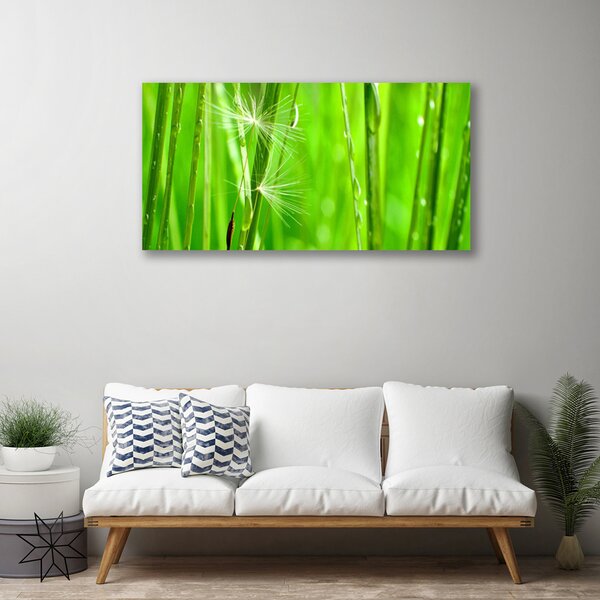 Tablou pe panza canvas Iarbă verde florale