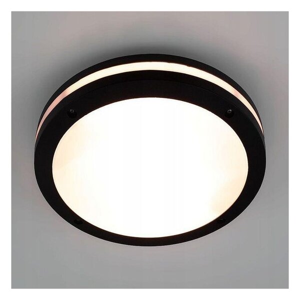 Plafoniera LED, forma rotunda, putere 18W, iluminat interior/exterior, alimentare la retea