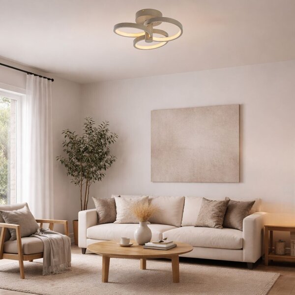 Rabalux Isidora lampă de tavan x32 W gri-bej 71400