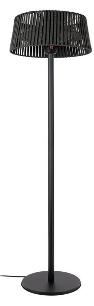 Radiator de terasă Pyravo, negru, 200 cm, aluminiu, IP44 - Lucande Lucande, Pyravo, Negru, Metal, Modern