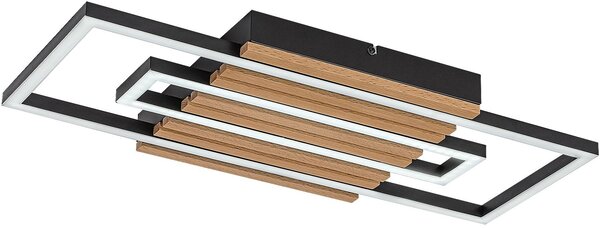 Rabalux Noxelle lampă de tavan x28 W negru 71456
