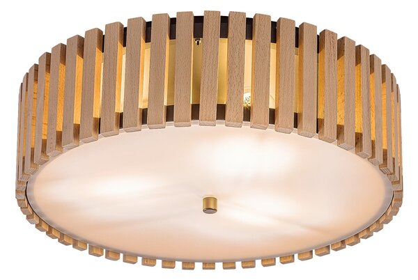 Rabalux Noxelle lampă de tavan 3x25 W negru-lemn 71420