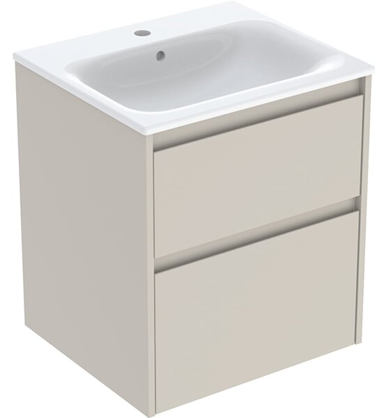 Geberit Selnova Square lavoar cu dulap 55 cm 504.137.DB.1