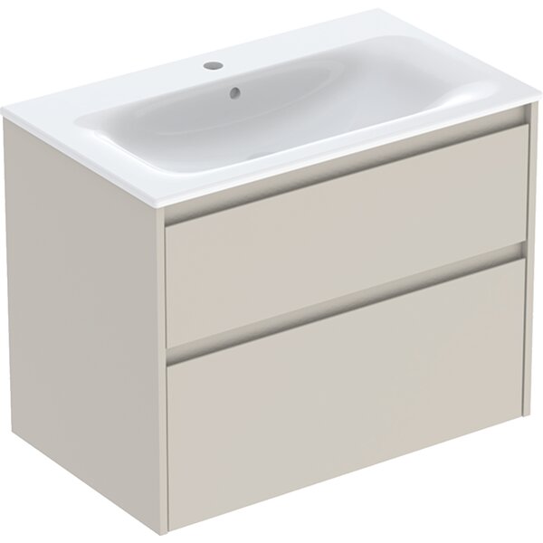 Geberit Selnova Square lavoar cu dulap 80 cm 504.139.DB.1