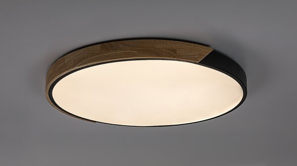 Rabalux Maple2 lampă de tavan x42 W negru-lemn 71418