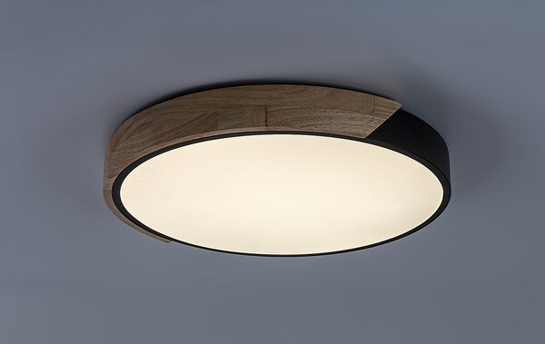 Rabalux Maple2 lampă de tavan x24 W negru-lemn 71416