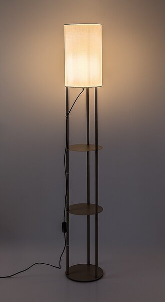 Rabalux Bronn lampă de podea 1x40 W bej 74107