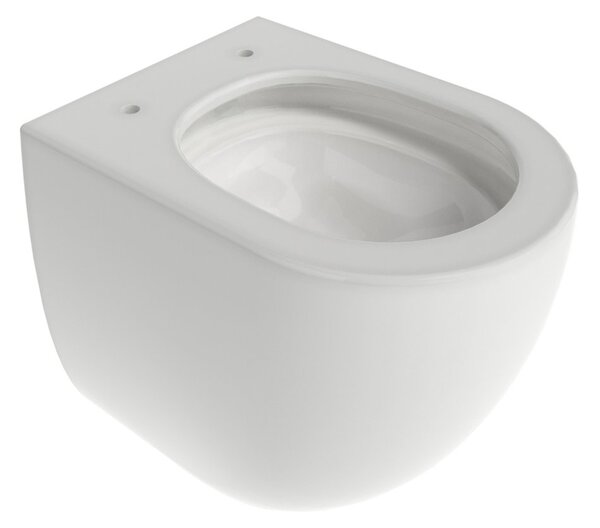 Ravak Chrome vas wc cu capac soft-close agăţat fără margine cu spălare turbionară alb lucios X03121