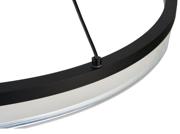 Rabalux Seraphiel lampă suspendată x24 W negru 72478