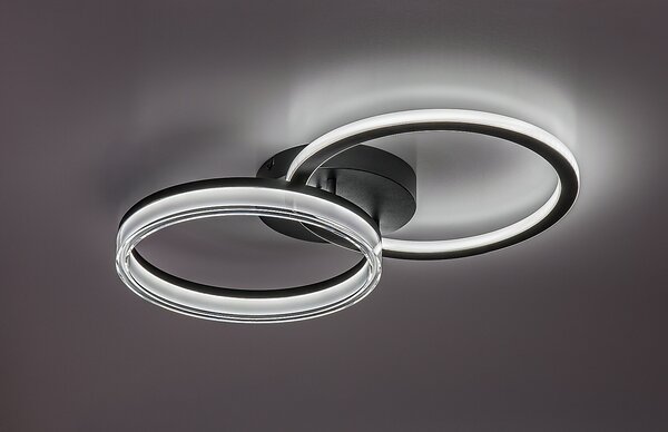 Rabalux Seraphiel lampă de tavan x38 W negru 71479
