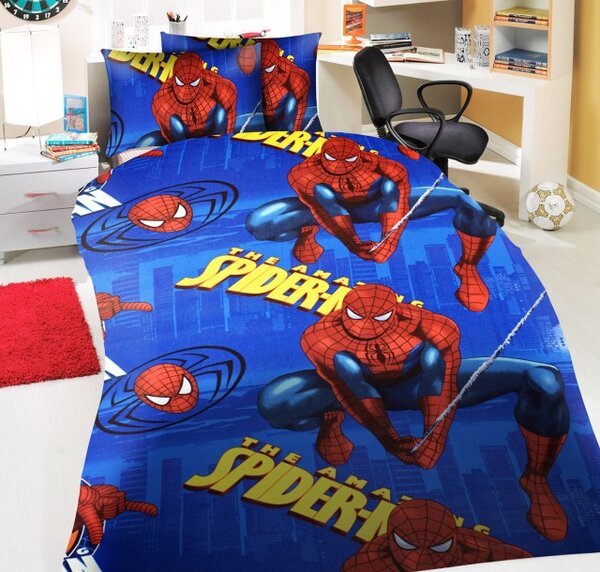 Lenjerie de pat copii Amazing Spiderman 2 ( stoc limitat )