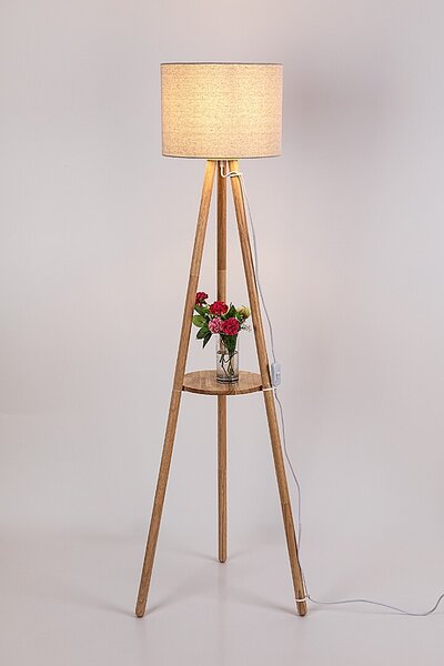 Rabalux Trevia lampă de podea 1x40 W lemn 74108