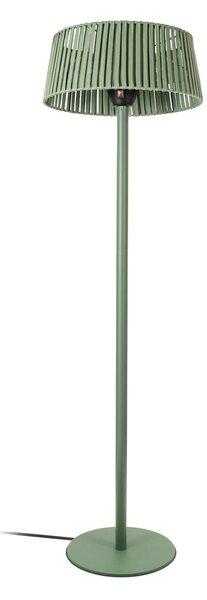 Radiator de terasă Pyravo, verde, 200 cm, aluminiu, IP44 - Lucande Lucande, Pyravo, Verde, Metal, Modern
