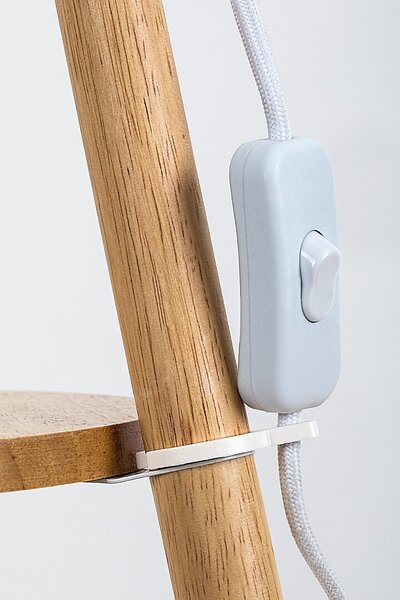 Rabalux Trevia lampă de podea 1x40 W lemn 74108