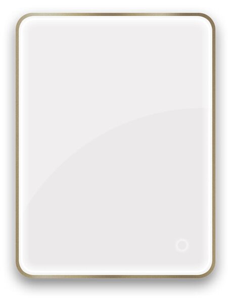 Oltens Nordlis oglindă 60x80 cm dreptunghiular cu iluminare cu covoraș de încălzire 64119510