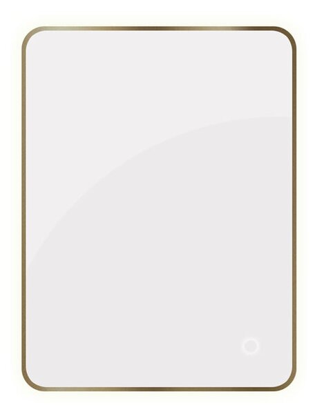 Oltens Nordlis oglindă 60x80 cm dreptunghiular cu iluminare cu covoraș de încălzire 64116510