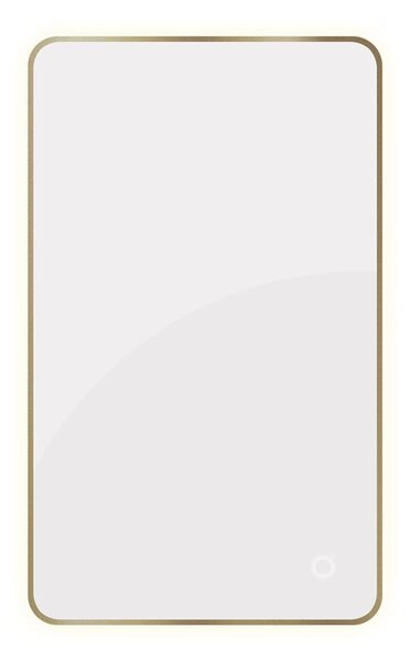 Oltens Nordlis oglindă 60x100 cm dreptunghiular cu iluminare cu covoraș de încălzire 64117510
