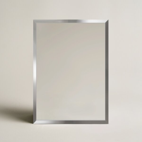 Ars Longa Linea oglindă 53x43 cm dreptunghiular nichel LINEA4050-N