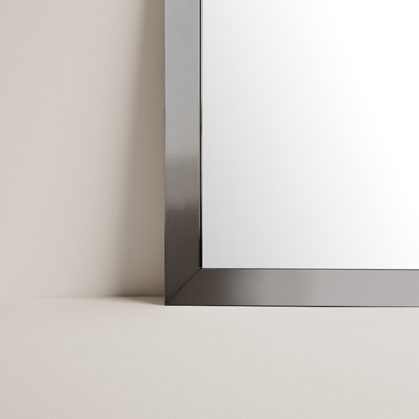 Ars Longa Linea oglindă 53x43 cm dreptunghiular nichel LINEA4050-N