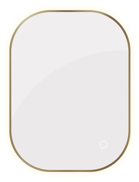Oltens Nordlis oglindă 60x80 cm dreptunghiular cu iluminare cu covoraș de încălzire 64123510