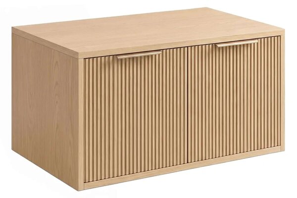 Rea Core dulap 80x47x40 cm sub chiuveta pe perete bej REA-M0407