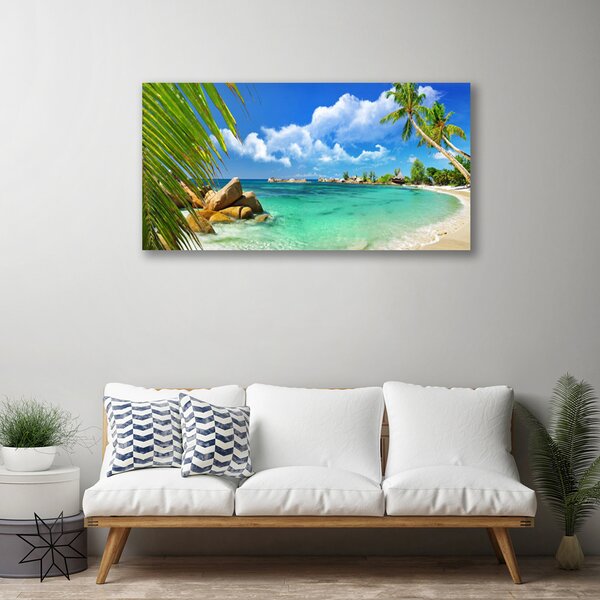 Tablou pe panza canvas Sea Peisaj Albastru