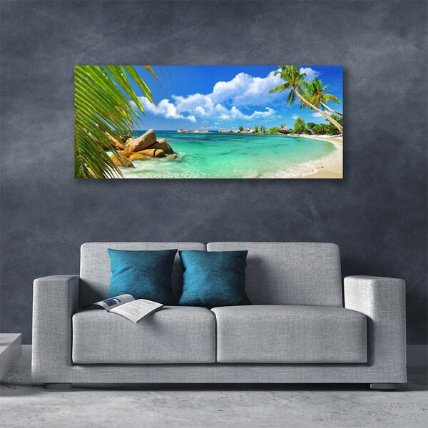 Tablou pe panza canvas Sea Peisaj Albastru