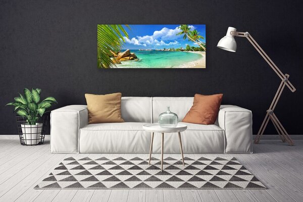 Tablou pe panza canvas Sea Peisaj Albastru