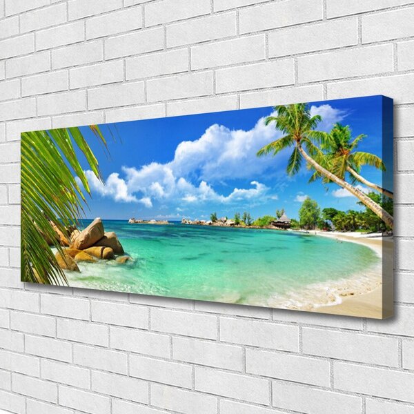 Tablou pe panza canvas Sea Peisaj Albastru