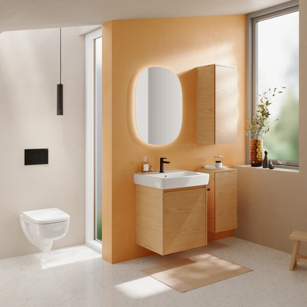 Geberit Selnova Square lavoar cu dulap 50 cm 504.132.DB.1