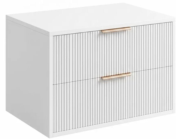 Rea Mono dulap 60x47x48 cm sub chiuveta pe perete alb REA-M0402