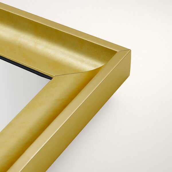 Ars Longa Oslo oglindă 138.4x48.4 cm dreptunghiular auriu OSLO40130-Z