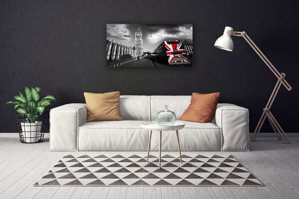 Tablou pe panza canvas Oraș Arhitectura Gri