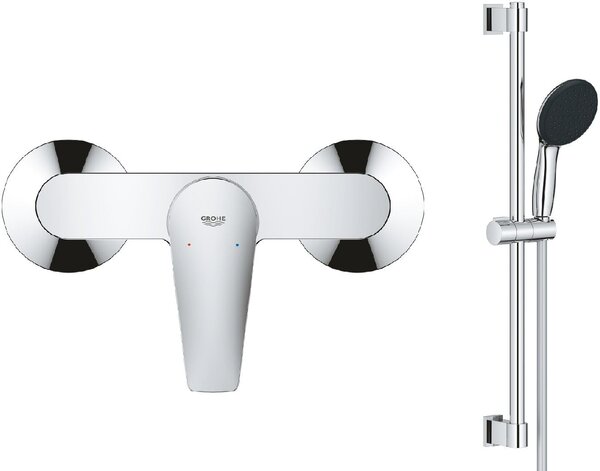 Set baterie de duș Grohe Start Edge 24197001, set de duș Grohe Vitalio Start 27942001
