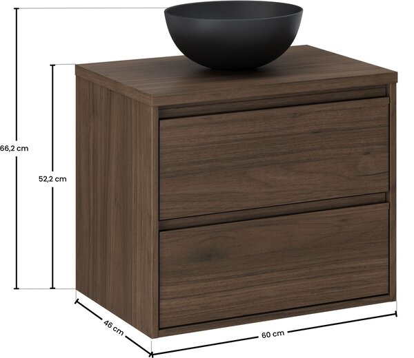 Set dulap Comad Viola VIOLA VILLA 82-60-46-2S, lavoar Comad Domi UN-DOMI-MB 78249MB, VILLA 89-60-46 L