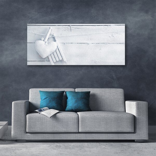 Tablou pe panza canvas Abstract Art White
